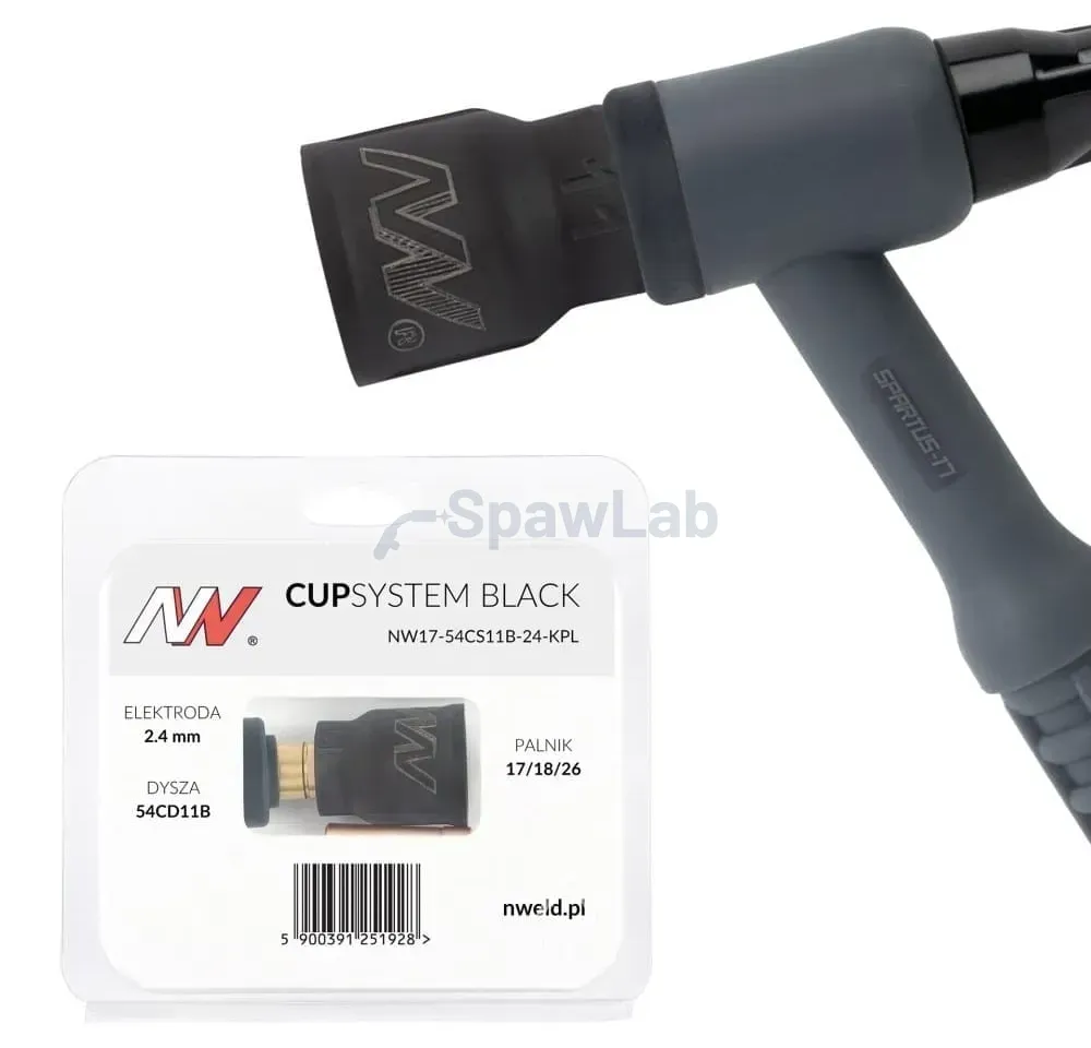 Spartus CUPSystem Black set 17/18/26, #11 cup nozzle [for 2.4 electrode]