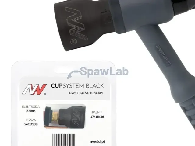 Spartus CUPSystem Black set 17/18/26, #13 cup nozzle [for 2.4 electrode]