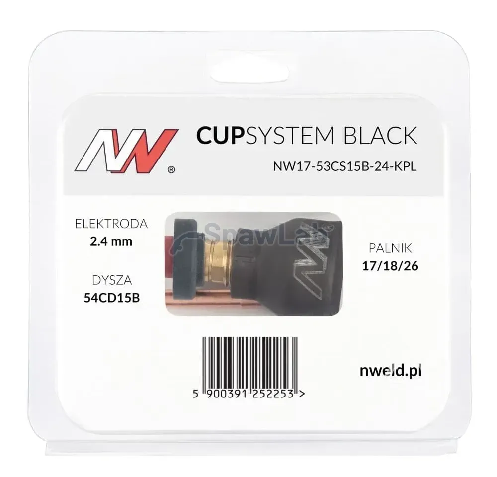 Spartus CUPSystem Black Set 17/18/26, Kelchdüse #15 [für Elektrode 2,4], Bild 4