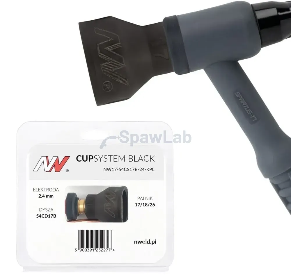 Spartus CUPSystem Black set 17/18/26, #17 cup nozzle [for 2.4 electrode]