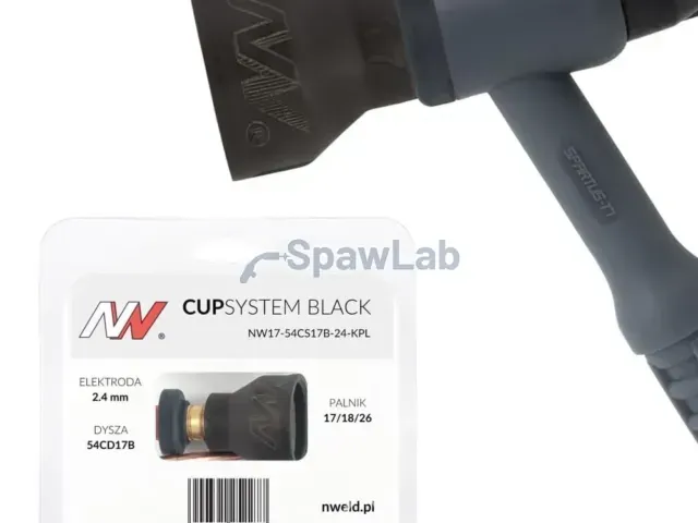 Spartus CUPSystem Black set 17/18/26, #17 cup nozzle [for 2.4 electrode]