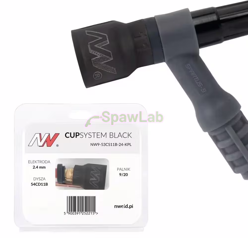 Spartus CUPSystem Black set 9/20, #11 cup nozzle [for 2.4 electrode]