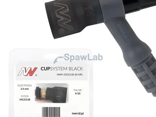 Spartus CUPSystem Black set 9/20, #11 cup nozzle [for 2.4 electrode]