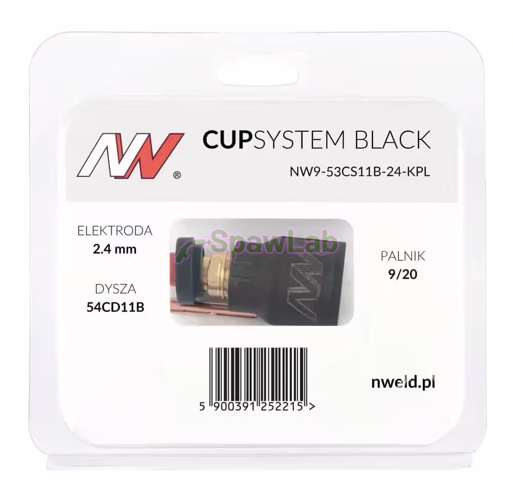 Spartus CUPSystem Black set 9/20, #11 cup nozzle [for 2.4 electrode], photo 4