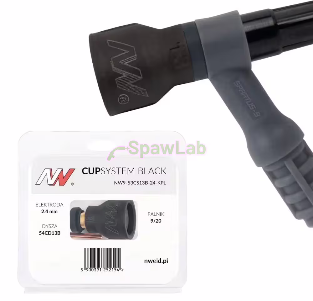 Spartus CUPSystem Black set 9/20, #13 cup nozzle [for 2.4 electrode]