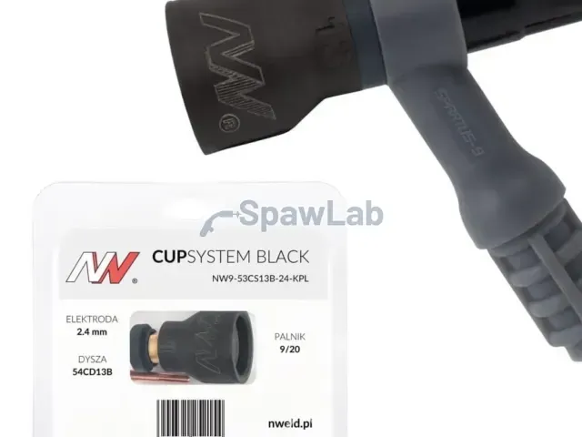 Spartus CUPSystem Black set 9/20, #13 cup nozzle [for 2.4 electrode]
