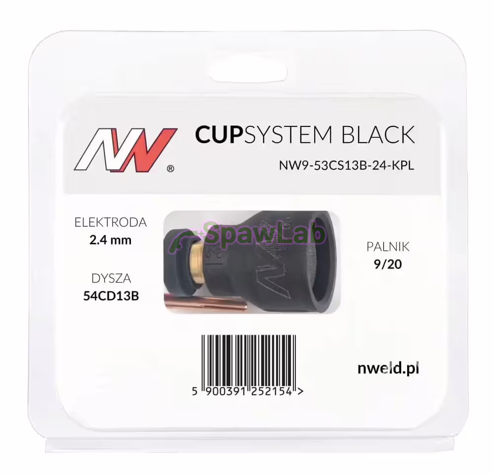 Spartus CUPSystem Black set 9/20, #13 cup nozzle [for 2.4 electrode], photo 4