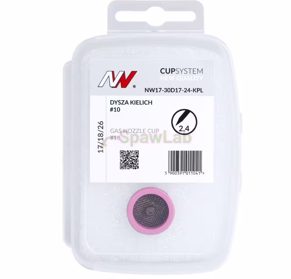 Spartus CUPSystem NQ - Set 17/18/26 Gasdüse #10 [für Elektrode 2.4mm], Bild 5