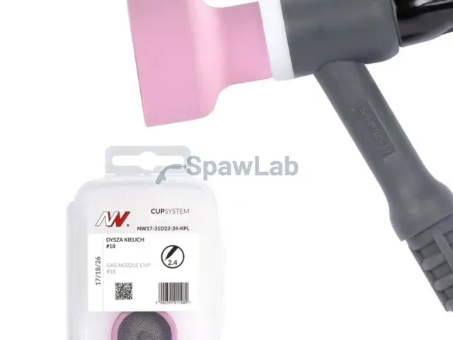 Spartus CUPSystem NQ - zestaw 17/18/26 dysza kielich #18 [na elektrodę 2.4mm]
