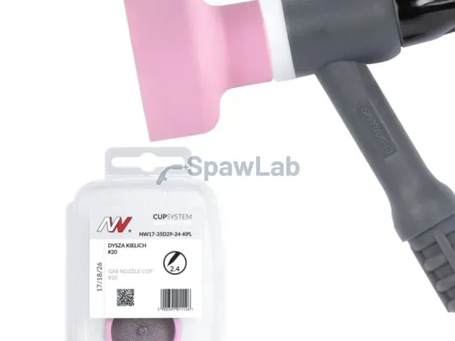 Spartus CUPSystem NQ - zestaw 17/18/26 dysza NQ kielich #20 [na elektrodę 2.4mm]