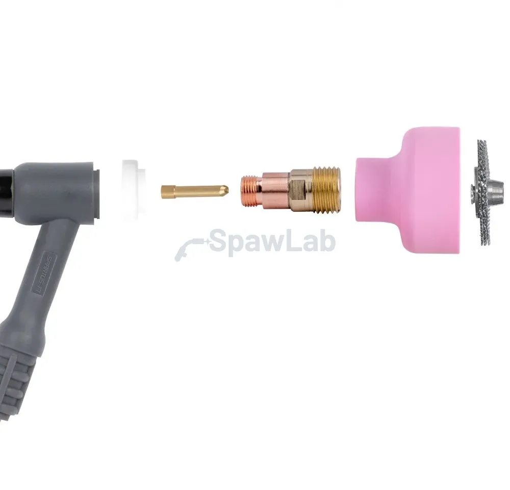 Spartus CUPSystem NQ - zestaw 17/18/26 dysza NQ kielich #20 [na elektrodę 2.4mm], zdjęcie 4