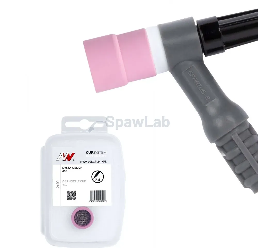 Spartus CUPSystem NQ - kit 9/20 gas cup #10 [for electrode 2.4mm]