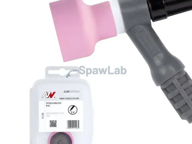 Spartus CUPSystem NQ - zestaw 9/20 dysza kielich #18 [na elektrodę 2.4mm]