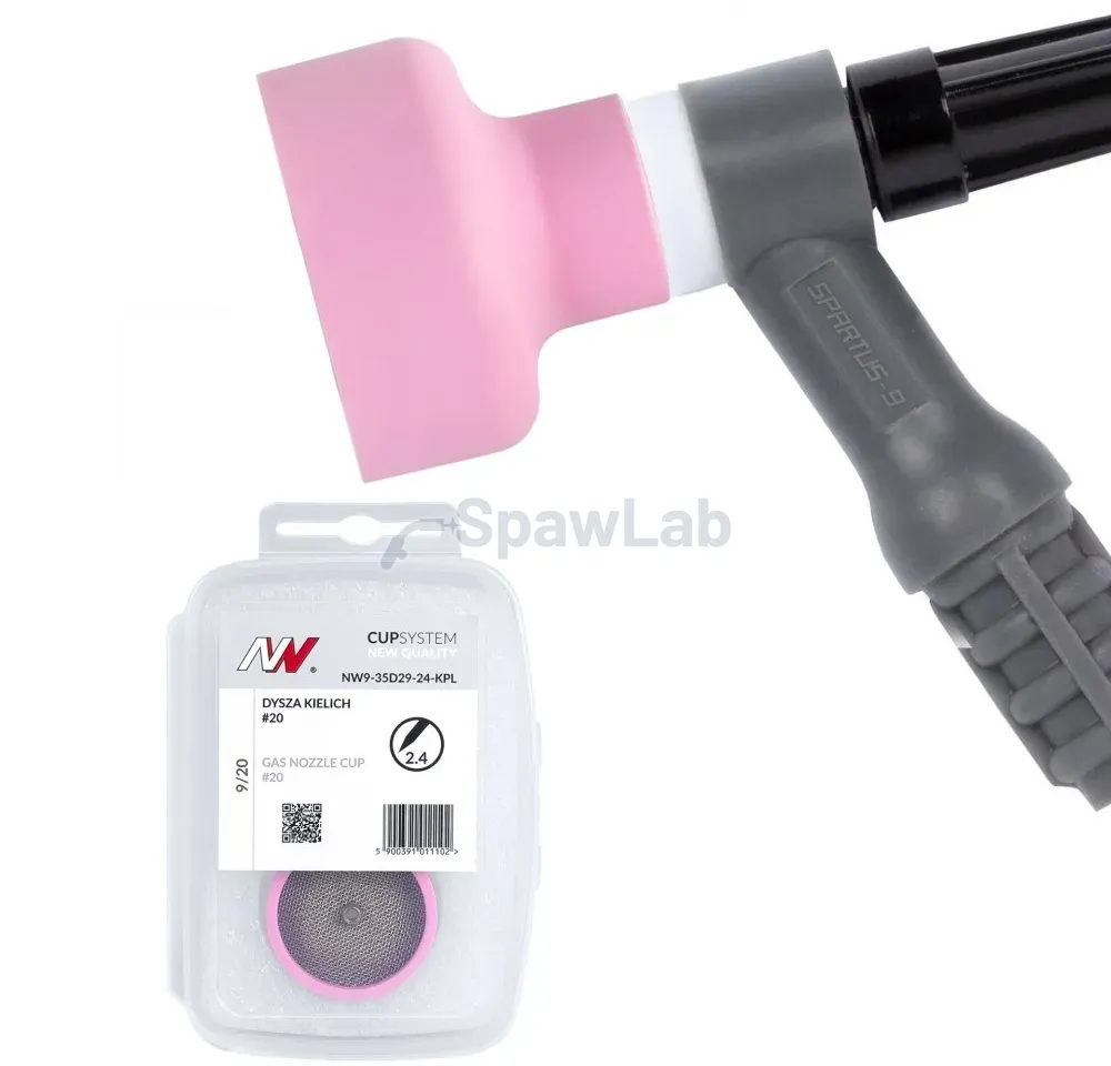 Spartus CUPSystem NQ - kit 9/20 gas cup #20 [for electrode 2.4mm]