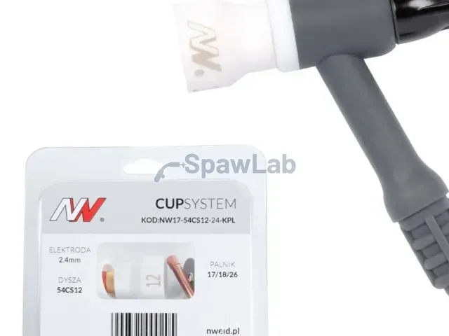 Spartus CUPSystem - zestaw 17/18/26 dysza kielich #12 [na elektrodę 2.4]