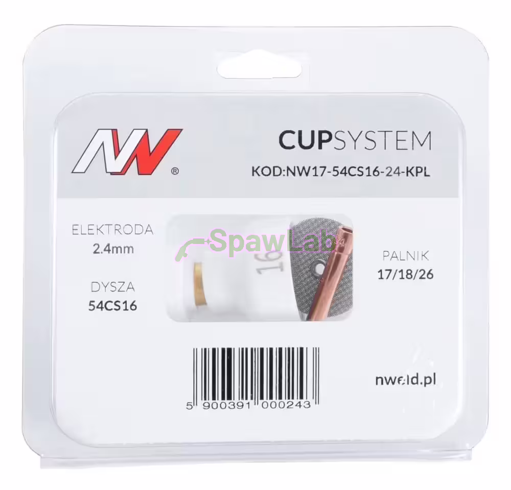 Spartus CUPSystem Set 17/18/26, Kelchdüse #16 [für Elektrode 2,4], Bild 5