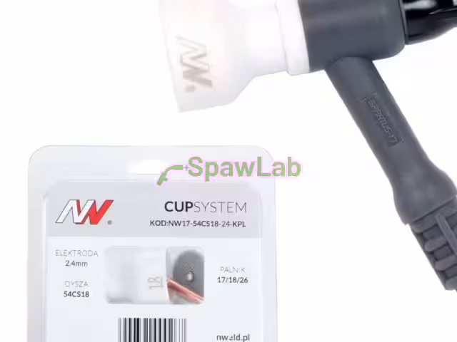 Spartus CUPSystem - zestaw 17/18/26 dysza kielich #18 [na elektrodę 2.4]