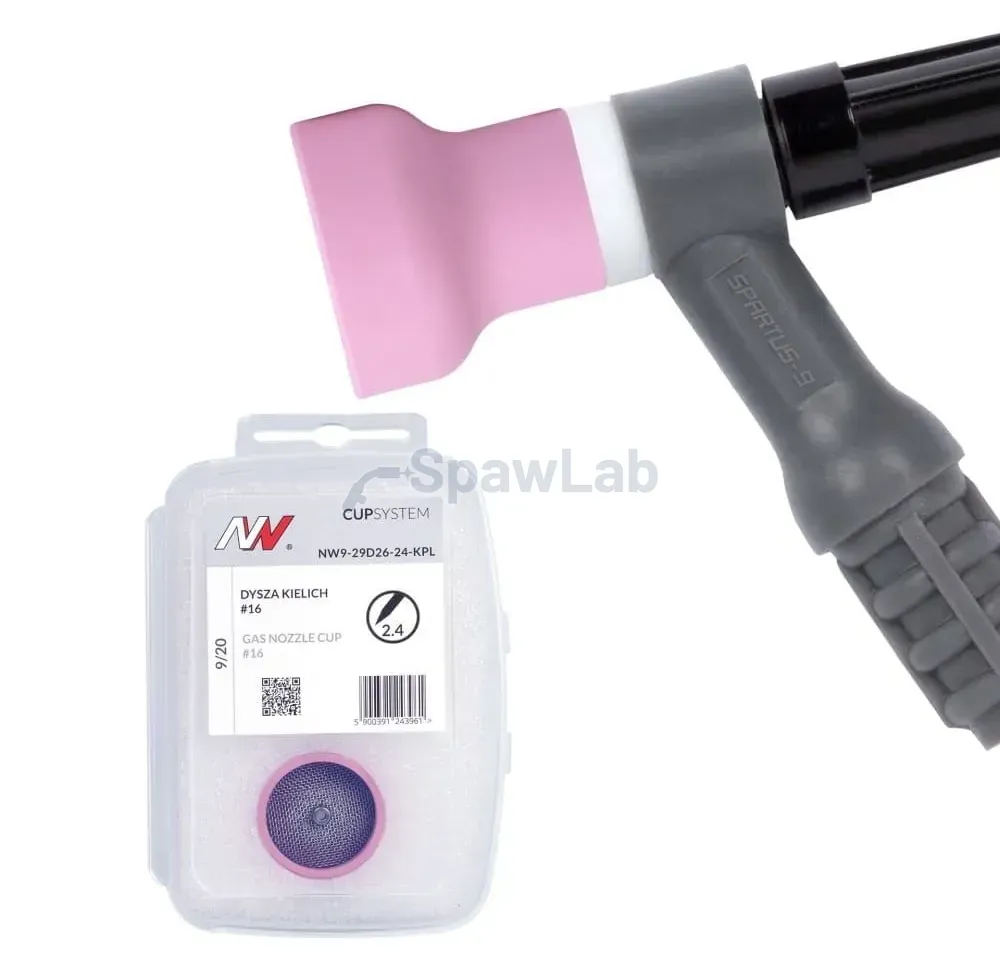 Spartus CUPSystem set 9/20, #16 cup nozzle [for 2.4 electrode]