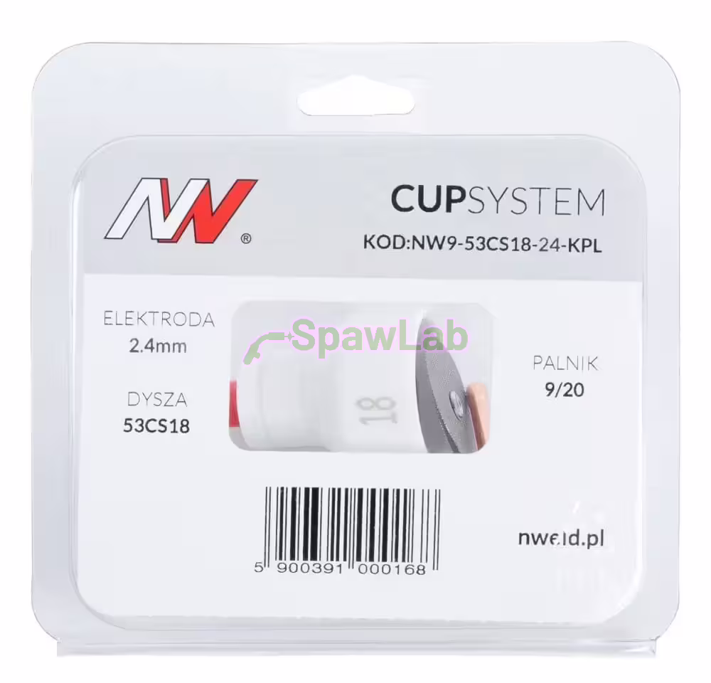 Spartus CUPSystem set 9/20, #18 cup nozzle [for 2.4 electrode], photo 5