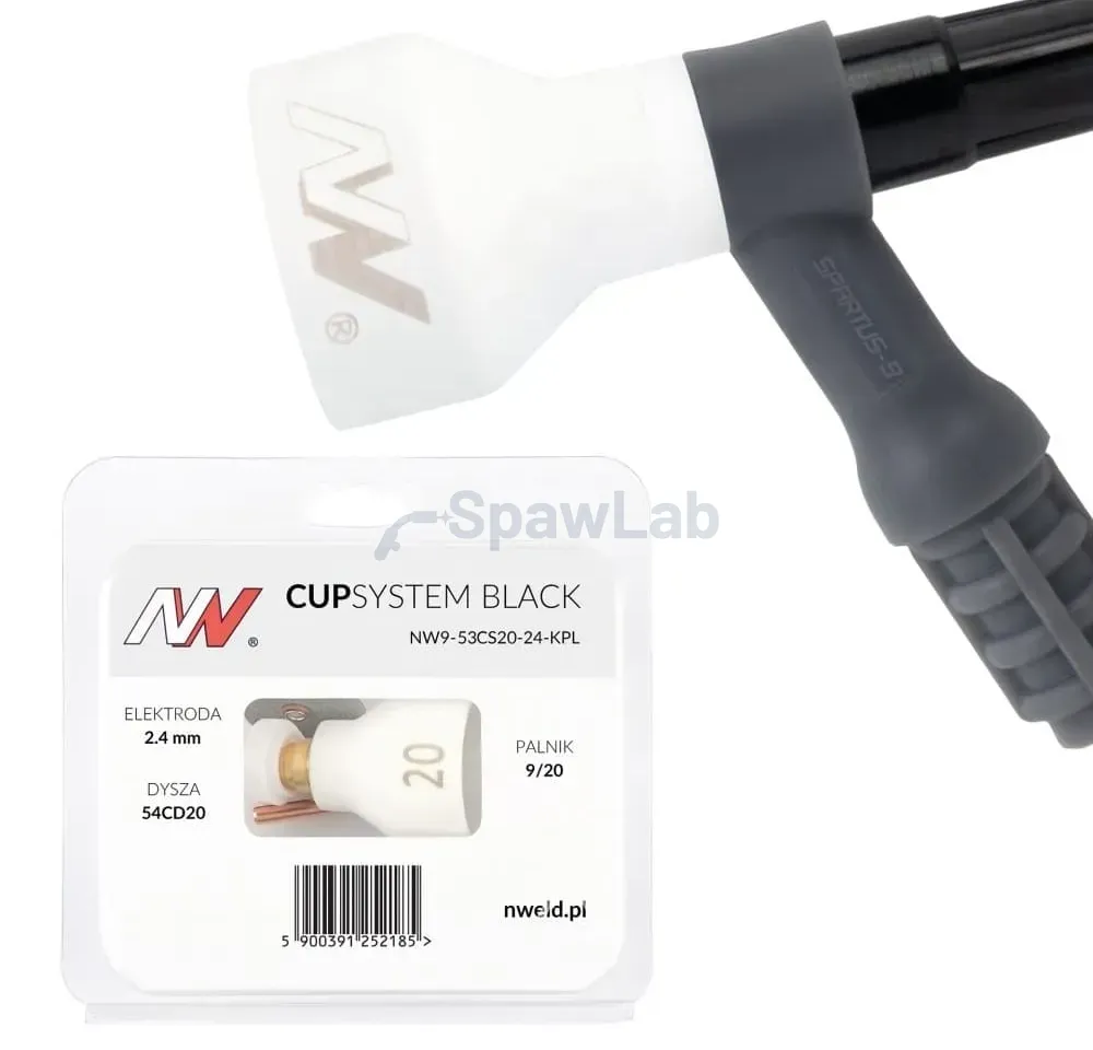 Spartus CUPSystem set 9/20, #20 cup nozzle [for 2.4 electrode]