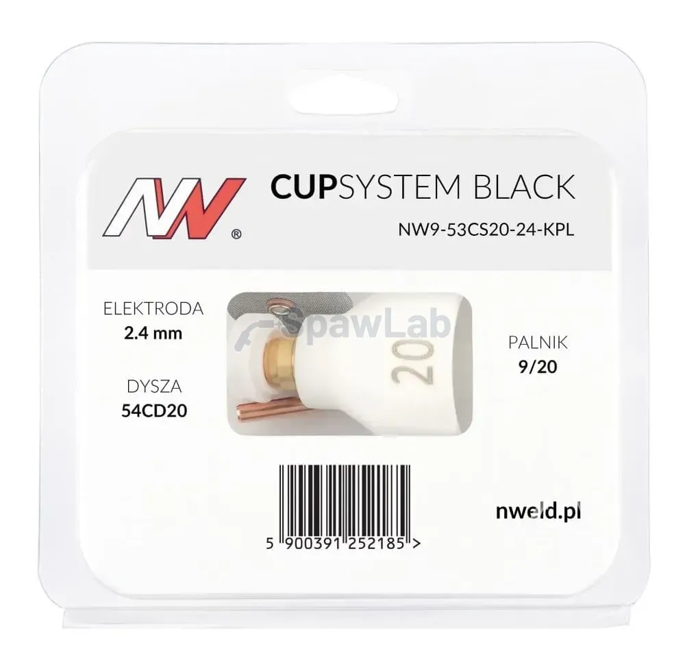 Spartus CUPSystem set 9/20, #20 cup nozzle [for 2.4 electrode], photo 5
