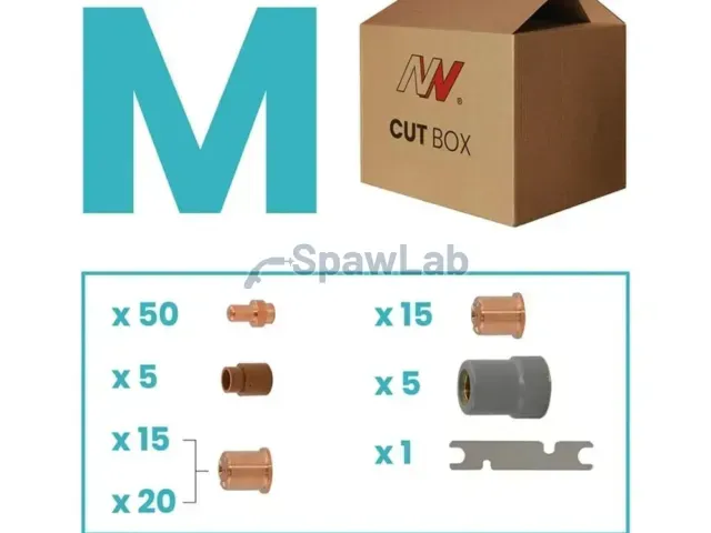 Spartus CUT BOX pasujący do uchwytu NW50 / CEBORA® P50® (średni)