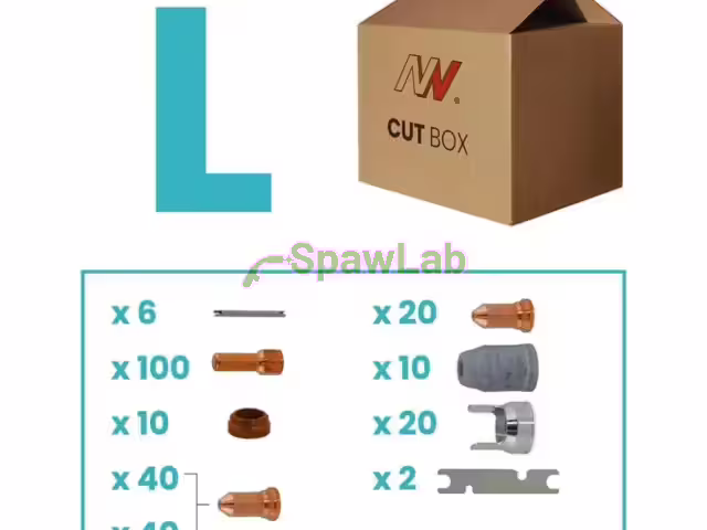 Spartus CUT BOX passend für Brenner SP100 / PT100 (groß) [Düse 80-120A]