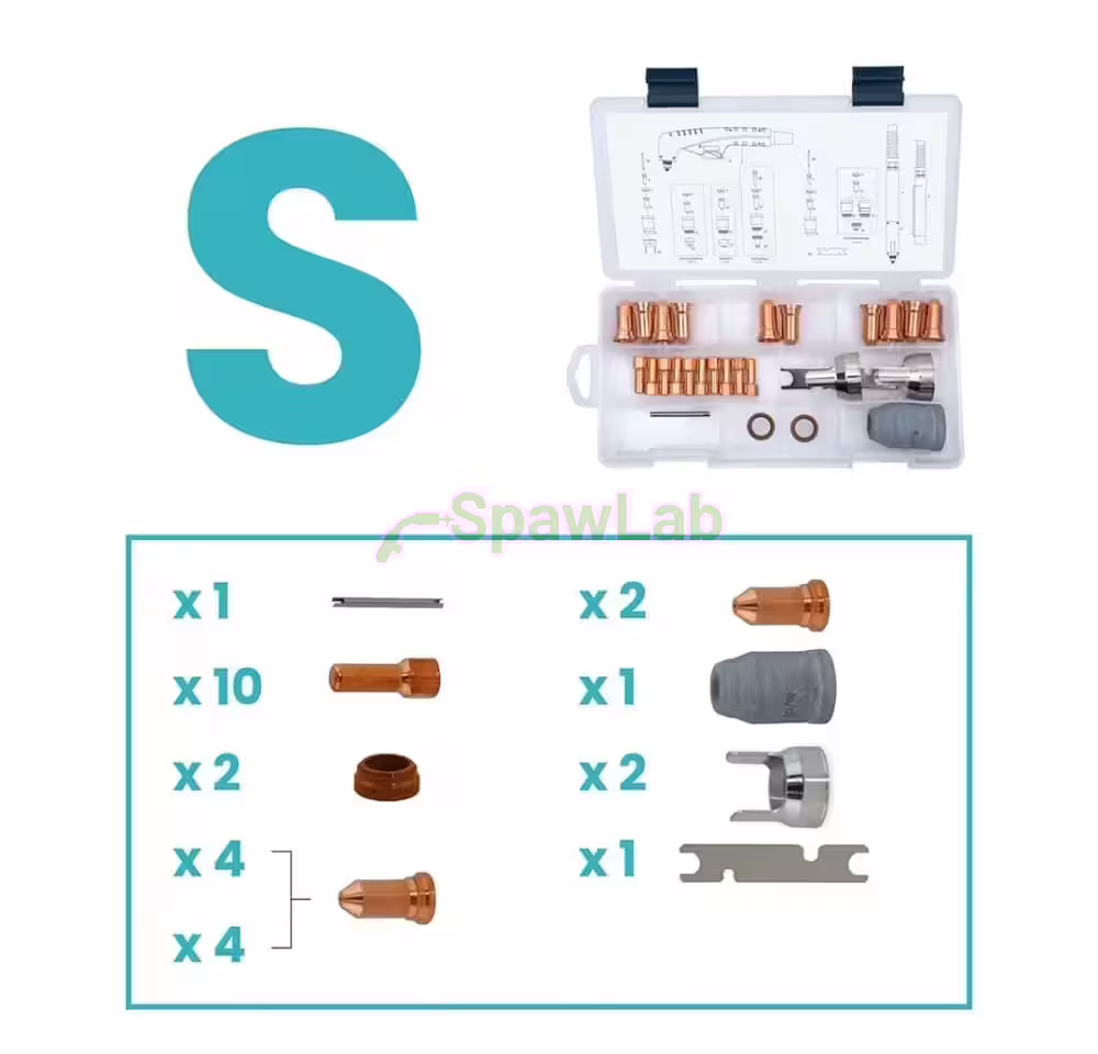 Spartus CUT BOX passend für Brenner SP100 / PT100 [Düse 80-120A]