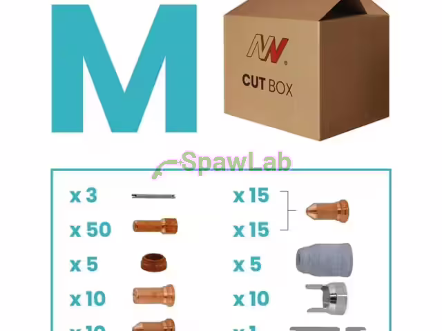 Spartus CUT BOX passend für Brenner SP100 / PT100 (mittel) [Düse 30-70A]