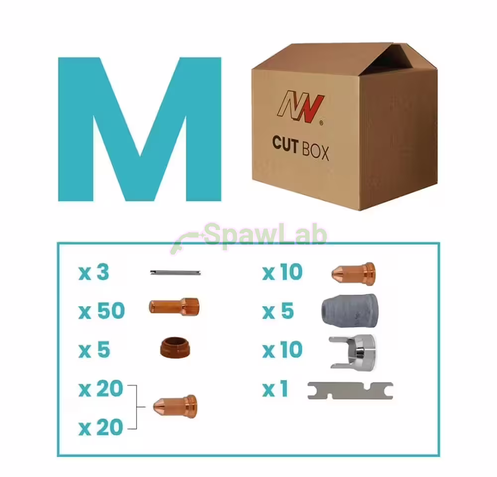 Spartus CUT BOX passend für Brenner SP100 / PT100 (mittel) [Düse 80-120A]