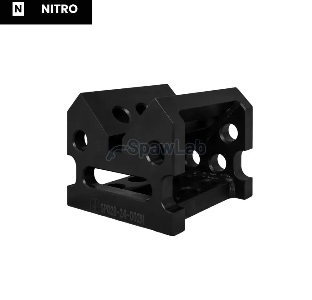 Spartus corner connector 200x200x175mm, nitrided