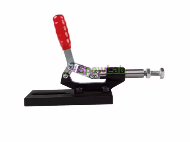 Spartus horizontal toggle clamp with rectangular block, D16 system