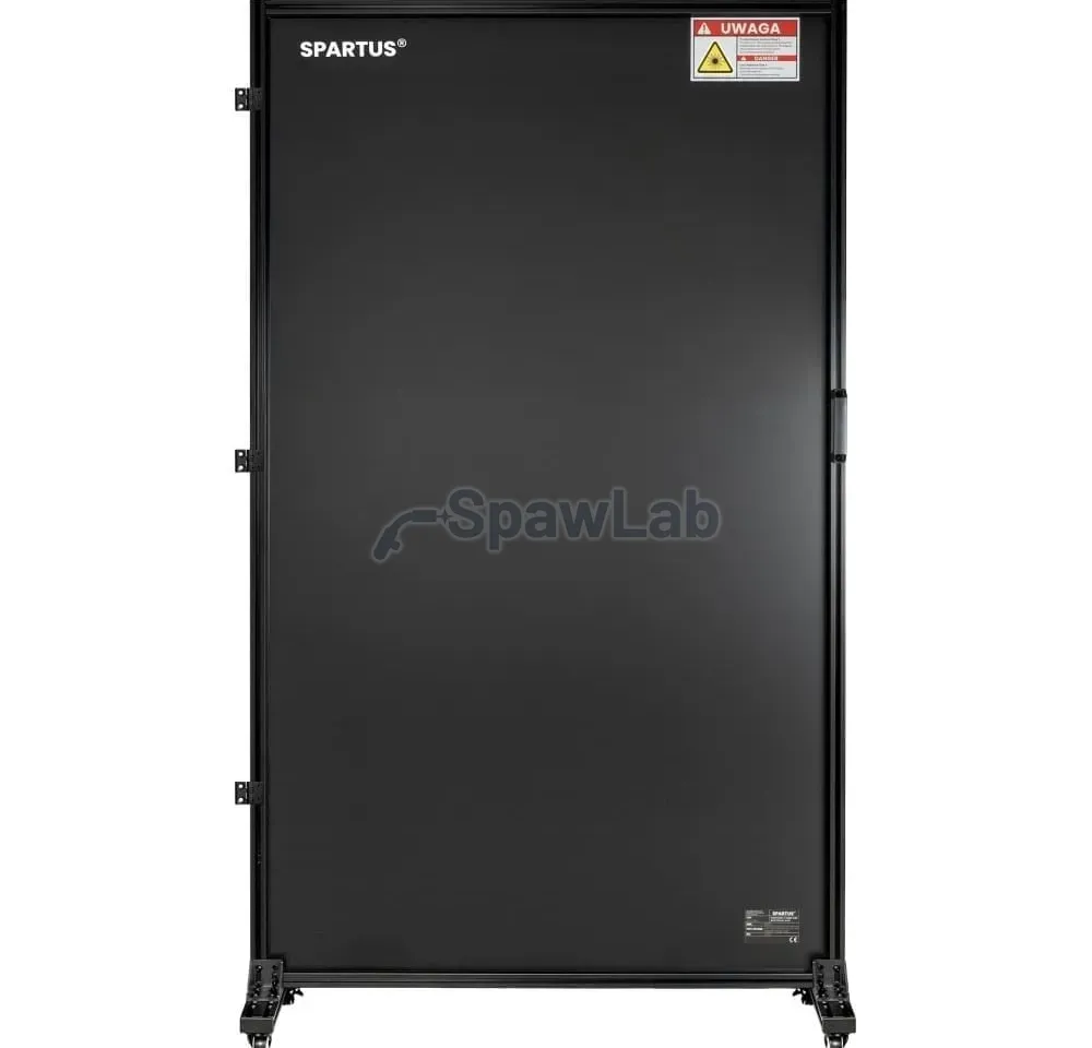 Spartus Vorhangtür 1100×2000 für Laserarbeitsplatz-Einhausungen