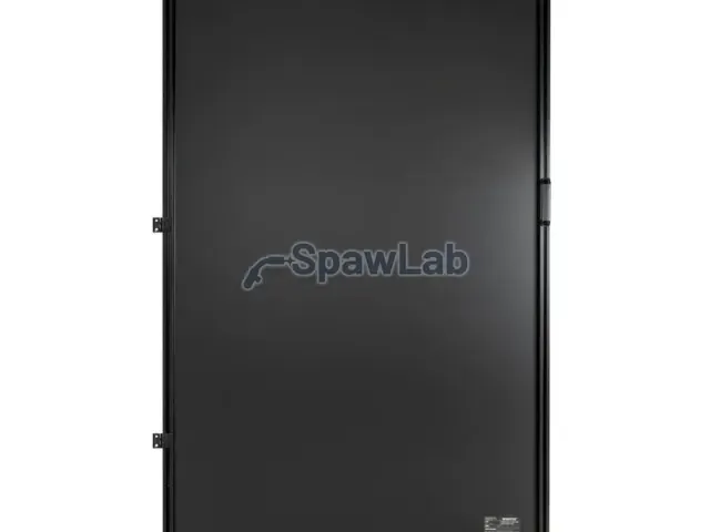 Spartus 1100×2000 curtain door for laser workstation enclosures