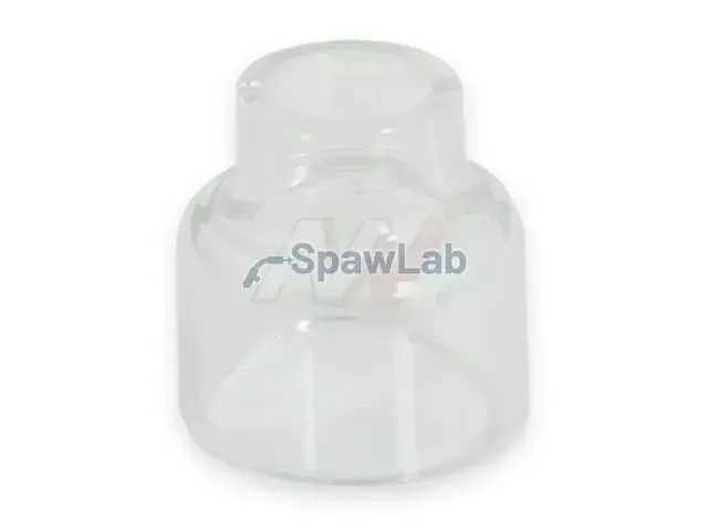 Spartus gas nozzle [for torch 17/18/26], L=32mm d=15-27mm, QUARTZ short version
