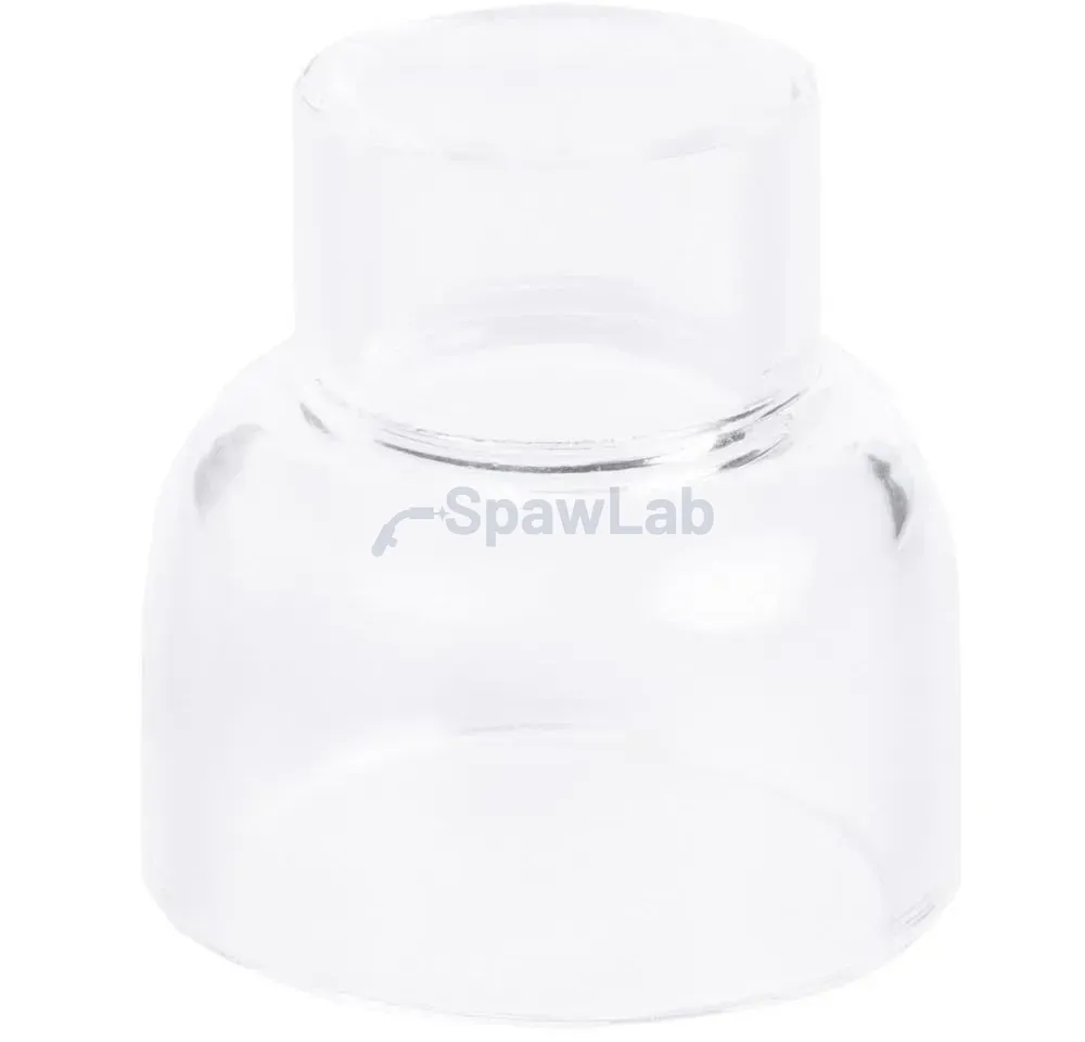Spartus gas nozzle [for torch 17/18/26], L=32mm d=15-27mm, QUARTZ short version, photo 2