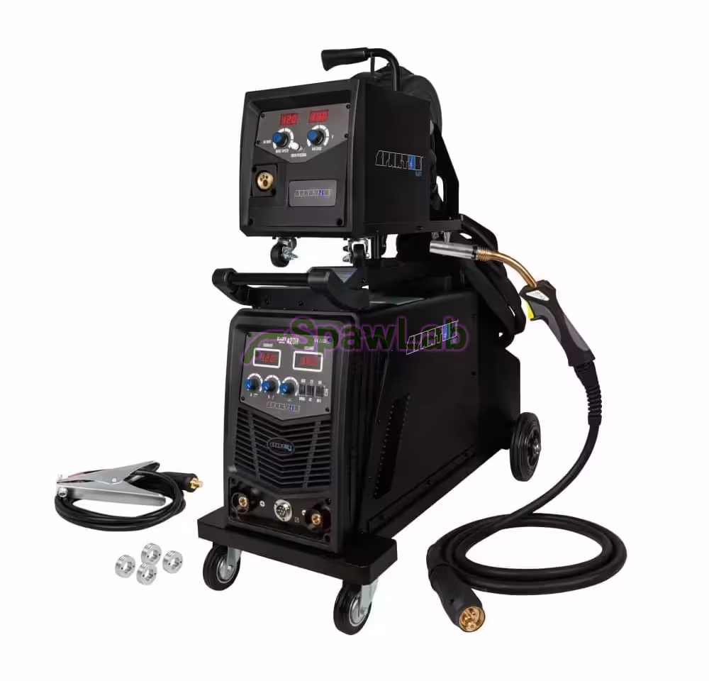 Spartus EasyMIG 420H [źródło, podajnik, wózek] pakiet