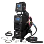 Spartus EasyMIG 500 Dual Pulse [źródło, chłodnica, podajnik, wózek, przewód zespolony 10m] pakiet