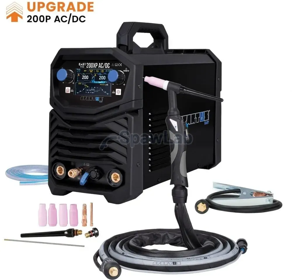 Spartus EasyTIG 200XP AC/DC in a package with a mini SPE 17 H10k torch - 8m