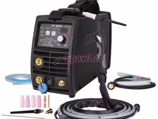 Spartus EasyTIG 205P DC w pakiecie z uchwytem mini SPE 17 - 4m