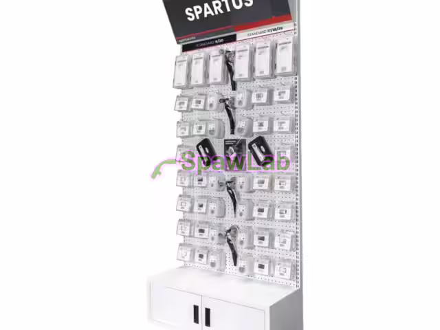 Spartus Verkaufsdisplay mit WIG-Teilesatz