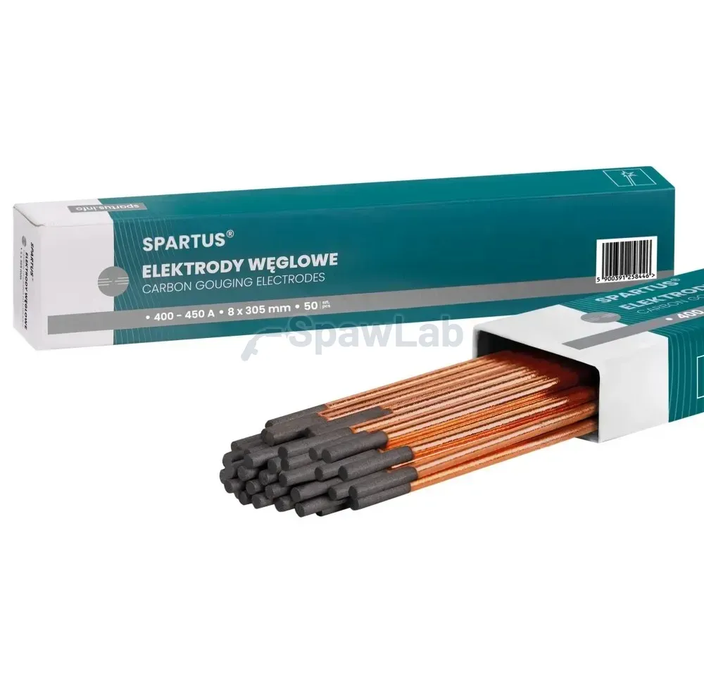Spartus Elektroda węglowa do żłobienia 8.0 × 305 mm 400 - 450 A