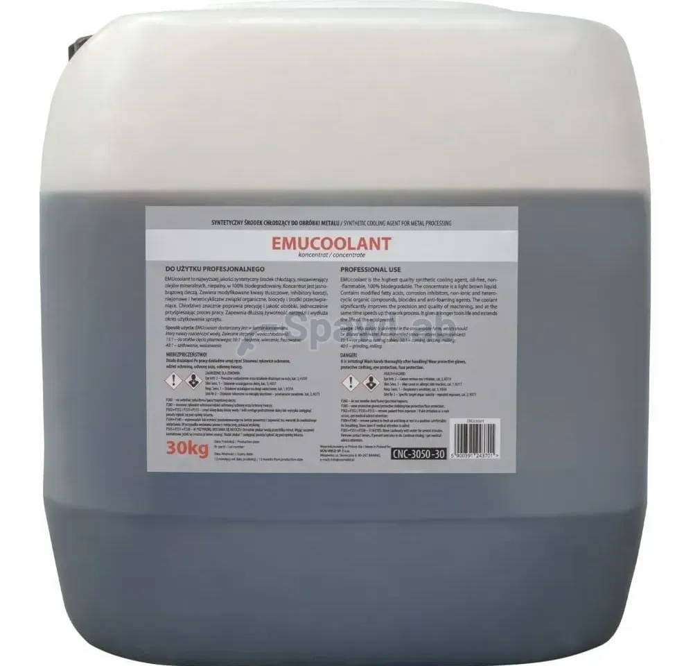 Spartus EMUCOOLANT coolant for CNC tables, 27l