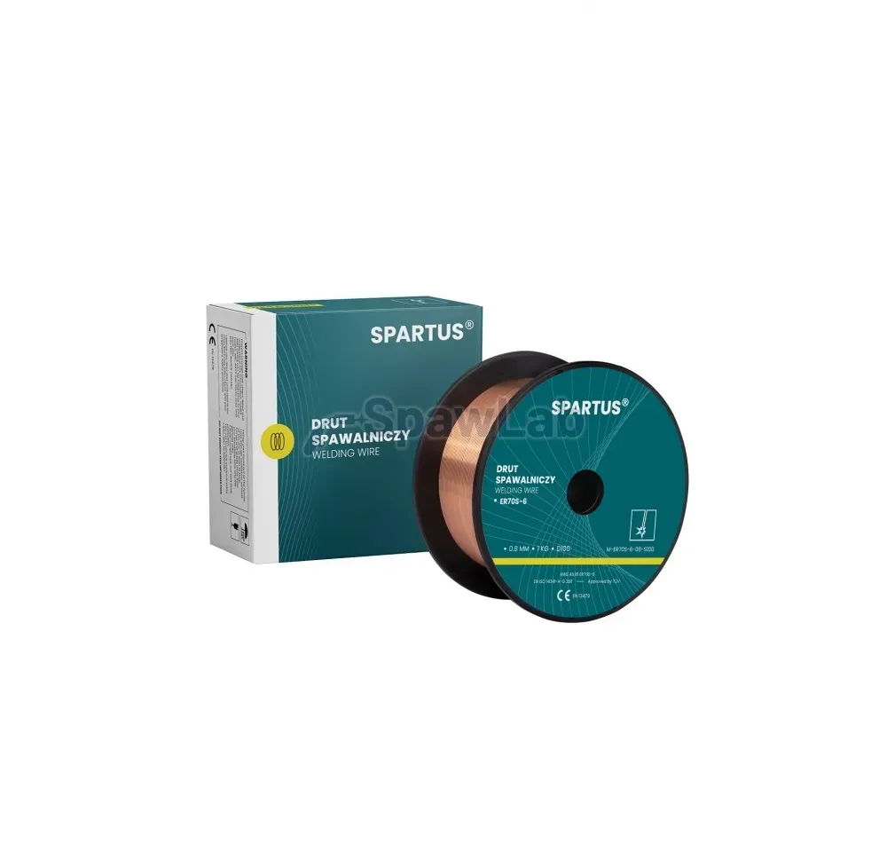 Spartus ER70S-6 (SG2) solid MIG/MAG wire 0,8 mm szpula 1 kg