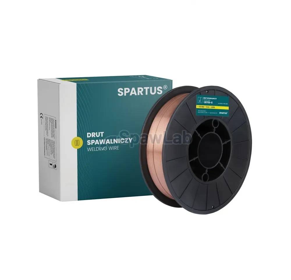 Spartus ER70S-6 (SG2) solid MIG/MAG wire 0,8 mm szpula 5 kg