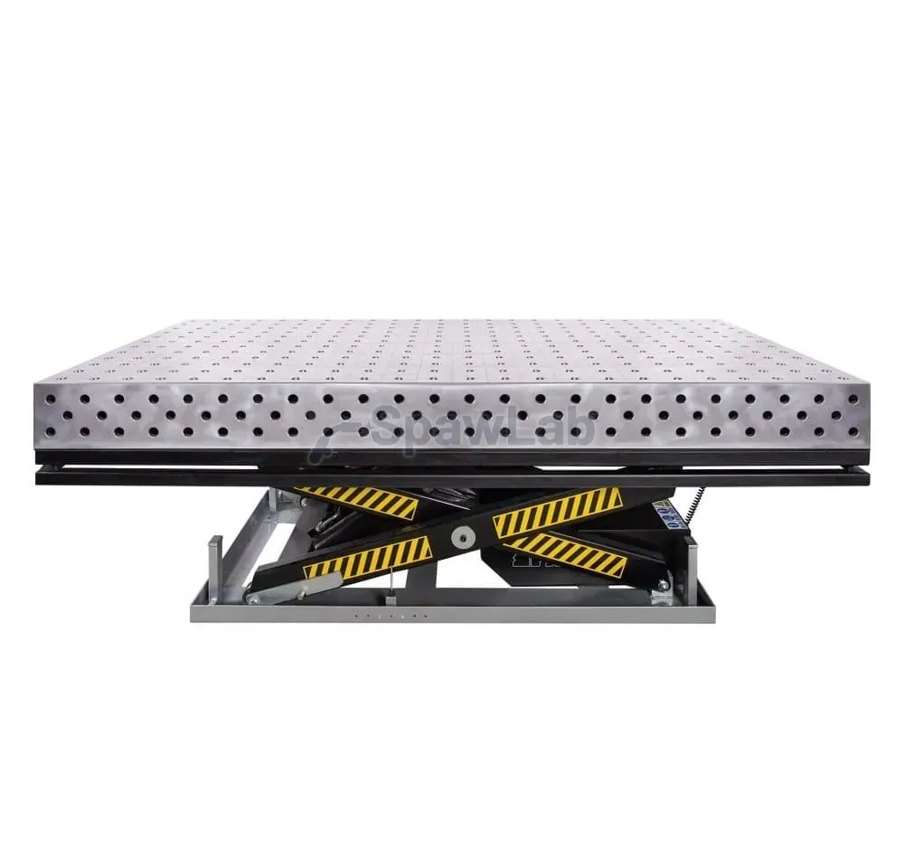 Spartus FERROS 3D stół spawalniczy 3000 x 1500 (na podnośniku elektrohydraulicznym), zdjęcie 2