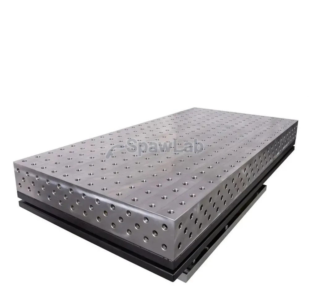 Spartus FERROS 3D stół spawalniczy 3000 x 1500 (na podnośniku elektrohydraulicznym), zdjęcie 3