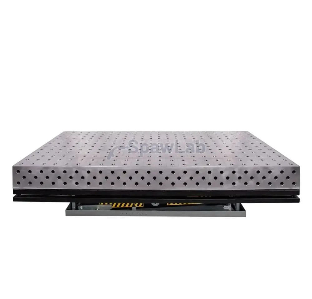 Spartus FERROS 3D stół spawalniczy 3000 x 1500 (na podnośniku elektrohydraulicznym), zdjęcie 4