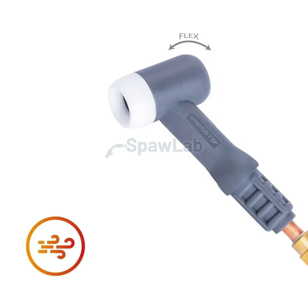 Spartus Brennerkörper SP17SF, kurz, flexibel, L=62mm (gasgekühlt)