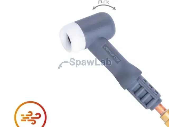 Spartus SP17SF torch body, short, flexible, L=62mm (gas-cooled)